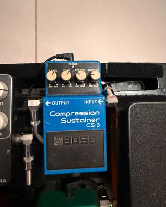 Boss CS3 pedale compressore  monte Allums