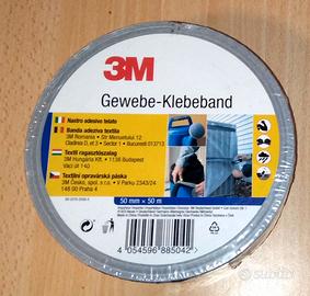 3M NASTRO AMERICANO SCOTCH ADESIVO TELATO GRIGIO