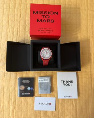 Swatch Omega Speedmaster Moonswatch mission ToMars