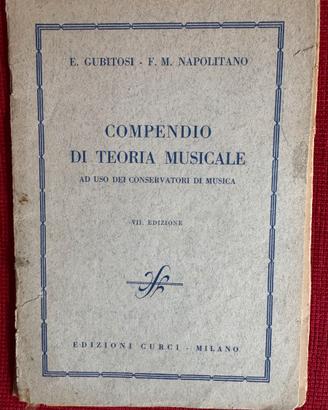 Gubitosi Napolitano Compendio teoria musicale