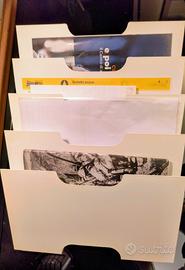 porta documenti e riviste da parete