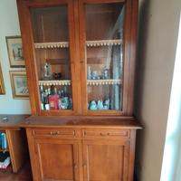 VETRINETTA IN LEGNO MASSELLO "ARTE POVERA"