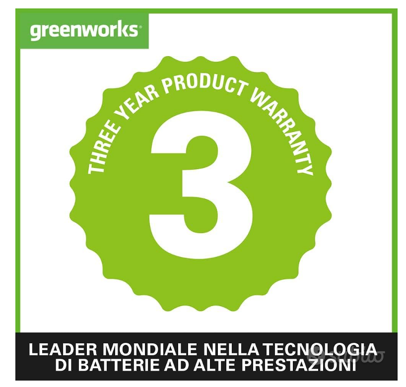 Greenworks G40CS30 Motosega a Batteria, B00DC6L8E6 - Elettrodomestici In  vendita a Frosinone