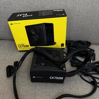 Alimentatore PC Corsair CX750M con scatola