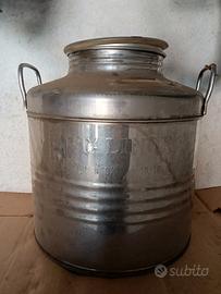 fusto acciaio inox