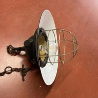 Lampadario lampione industriale vintage