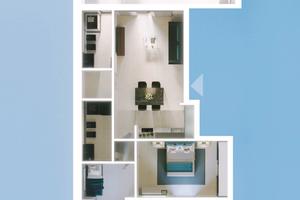 Trilocale ampio e luminoso - ultimo piano