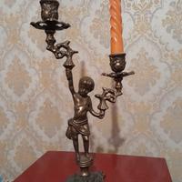 Candelabro in bronzo