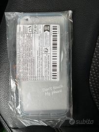 Custodia IPhone in gomma i phone 15 trasparente