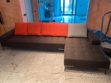 Divano Alfa ZANOTTA Chaise Longue angolare