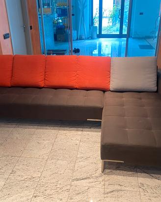Divano Alfa ZANOTTA Chaise Longue angolare