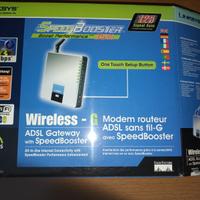 Modem Router ADSL LinkSys WZG54GS