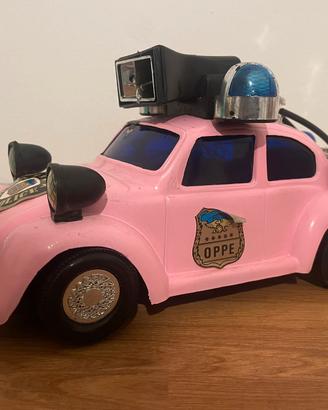 raro Maggiolino della Polizia rosa anni 70