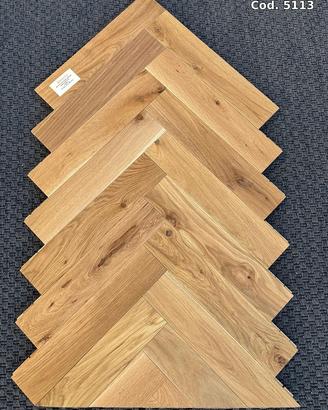 Parquet listoncino rovere con nodi a Bologna