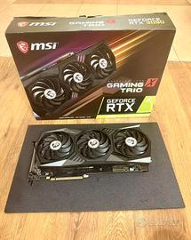 Scheda video RTX 3090 24 GB MSI Gaming X Trio