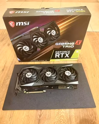 Scheda video RTX 3090 24 GB MSI Gaming X Trio