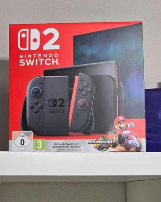 Console Switch 2 con Mario Kart World