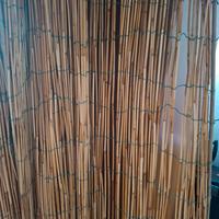 Arella canna e cannette bambu stuoia ombreggiante