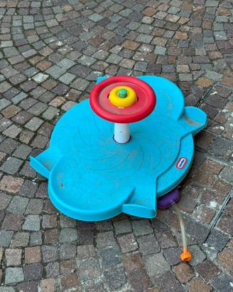 Gioco giostra ad acqua little tikes