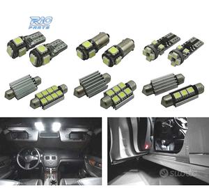 KIT 11 LAMPADE LED INTERNE PER MERCEDES CLASSE C C