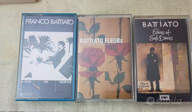 Franco Battiato Stock Tre Musicassette Originali.
