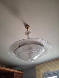 lampadario in vetro murano 