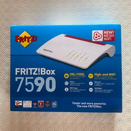 AVM FRITZ!Box 7590 Modem Router (Wi-Fi 5).