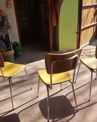Sedie cucina vintage