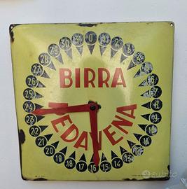 smaltata birra Pedavena segnapunti 