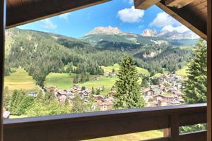 Panoramica mansarda a Soraga di Fassa (TN)