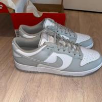 Nike Dunk Low Grigio e Bianco 37.5 Nuove