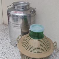 Bidone e Damigiana