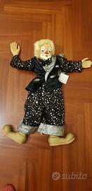 Burattino / Marionetta  (viso e arti in ceramica)