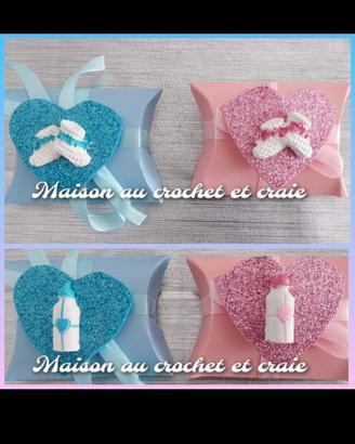 Bomboniere segnaposto nascita battesimo 