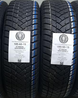 4 GOMME 185 65 15 GT RADIAL A72173