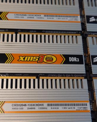 Corsair DDR 3 1366mhz kit 12gb 