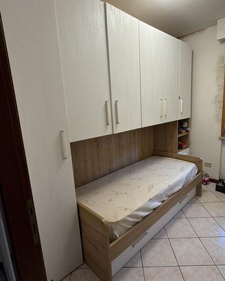 Armadio letto completo