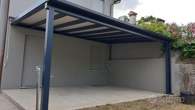 Pergola in alluminio