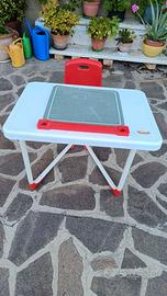 tavolino banco di scuola