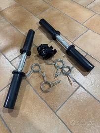 Manubri rucaricabili e 2 collari lacertosus