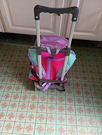 zaino con trolley