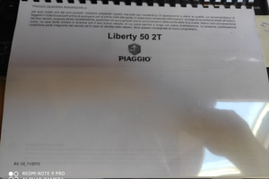 Manuale istruzioni officina piaggio liberty 2t 4t