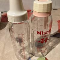 Biberon d’epoca in vetro