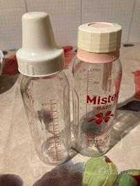 Biberon d’epoca in vetro