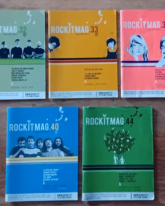 5 numeri rivista Rockit Mag