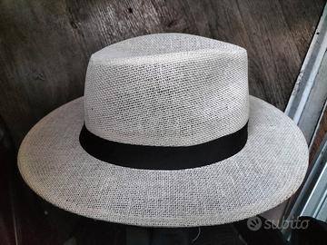 Cappello Panama originale Primi Cappelli bianco