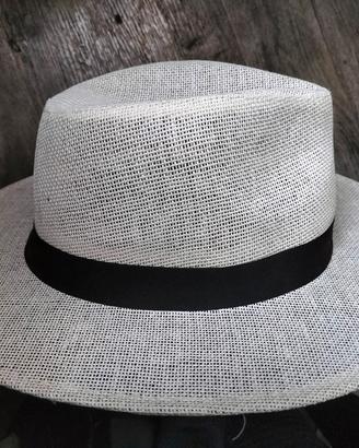 Cappello Panama originale Primi Cappelli bianco