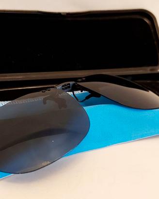 Clip - on da sole FISSO Polarizzato Centro Style