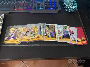 Lamincards dragonball serie platino