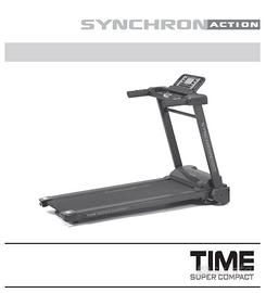 Tapis roulant Time super compact